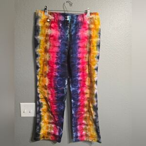 RARE Jones New York Stretch Tie Dye Pants Size 12